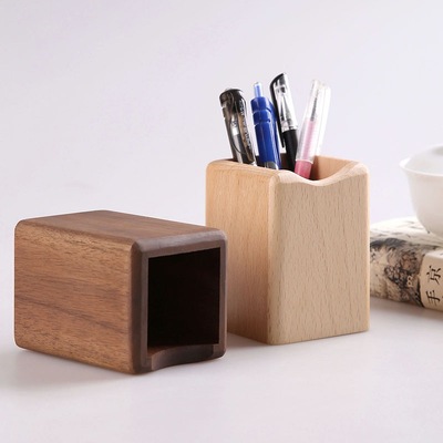 匠心定制，赋能办公空间 成都木质笔筒工厂的批发与定制解决方案